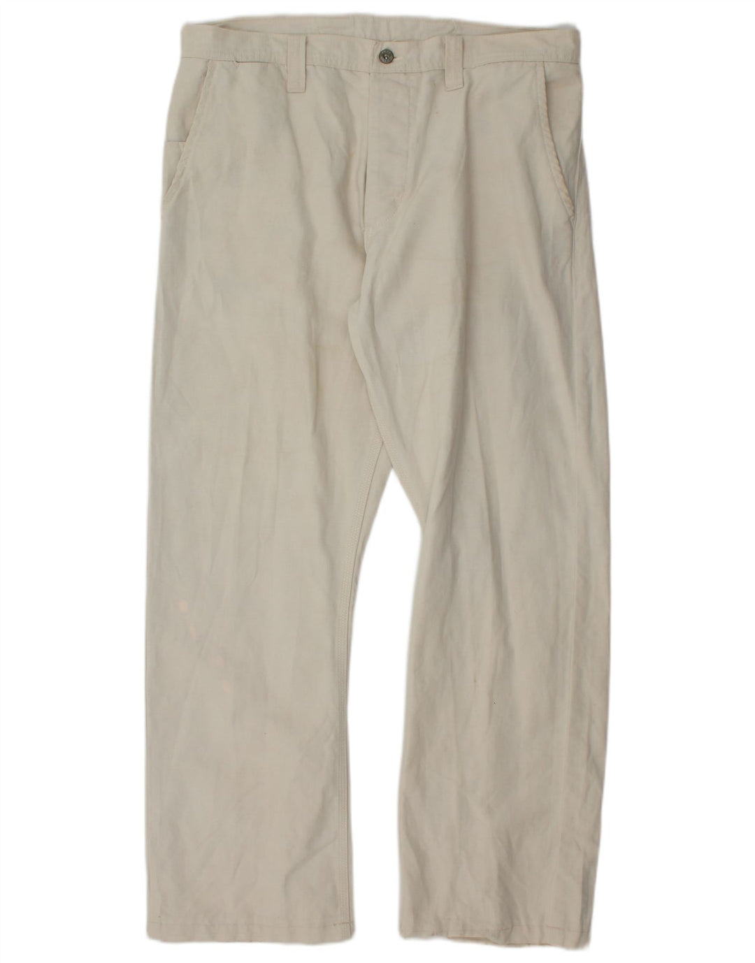 Pantalones chinos rectos LEE para hombre W36 L30 Off White