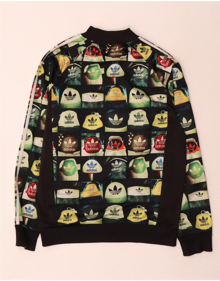 Adidas Mens Graphic Chándal Top Chaqueta Grande Poliéster Multicolor