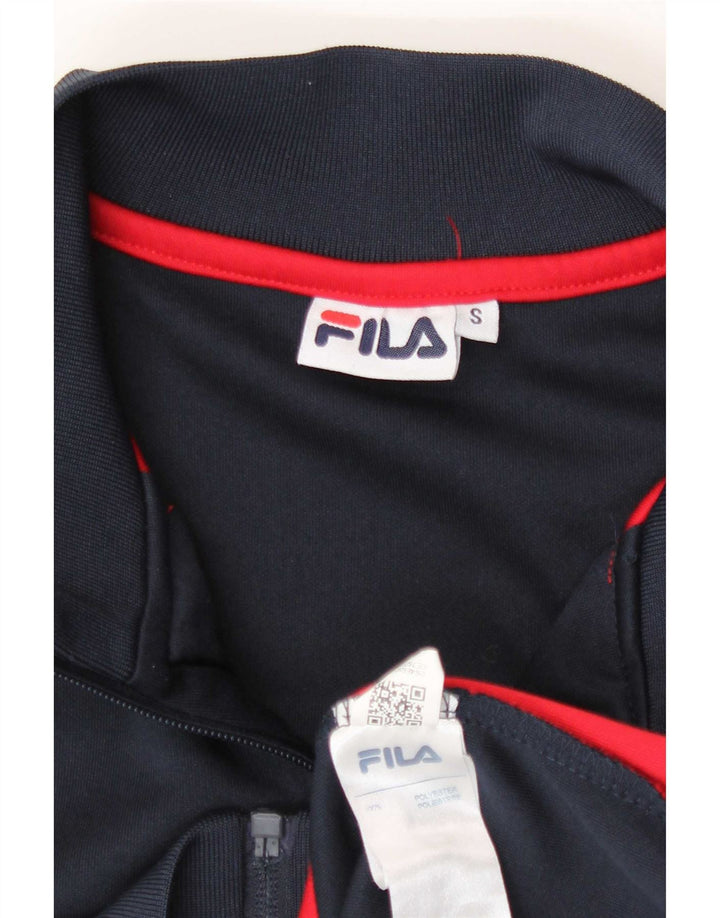 Fila Mens Graphic Chándal Top Chaqueta Pequeña Multicolor Colorblock