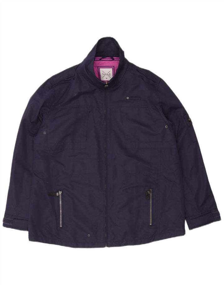 PACO Chaqueta militar para mujer ES 40 XL Poliéster azul marino