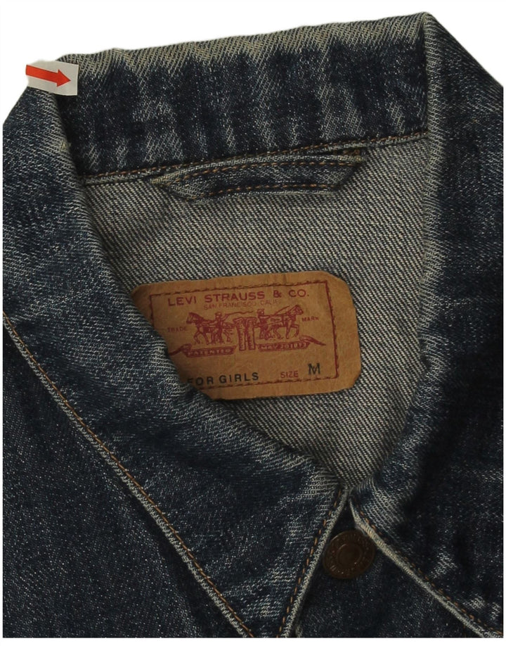 Levi's Chaqueta Vaquera Niña 11-12 Años Mediana Azul Marino Algodón