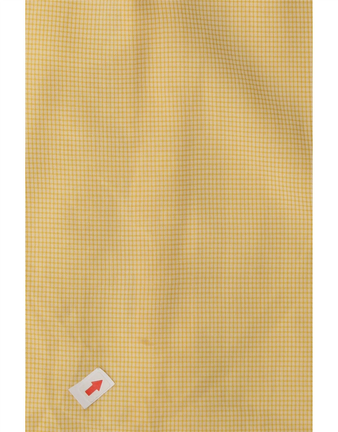 Camisa Lee Hombre A Cuadros Amarillo Mediano