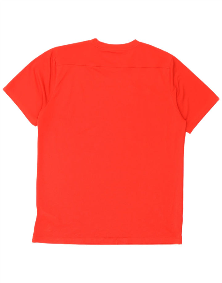 Camiseta Nike Dri Fit para hombre Top XL Poliéster rojo