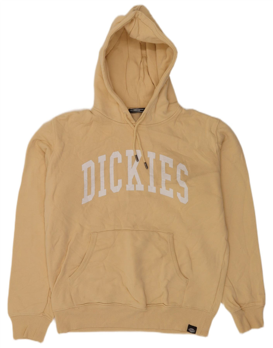 Dickies Hombre Sudadera Con Capucha Gráfica Jersey De Algodón Amarillo Medio