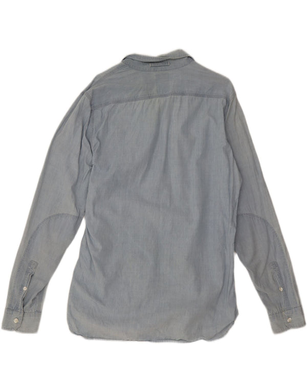 Camisa vaquera Levi's para hombre de algodón azul grande