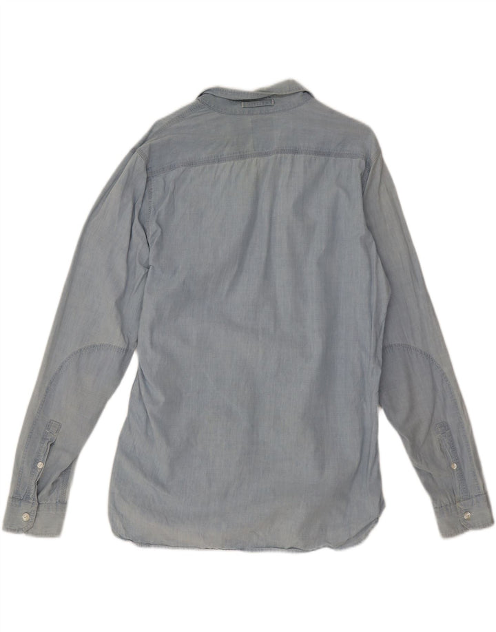 Camisa vaquera Levi's para hombre de algodón azul grande