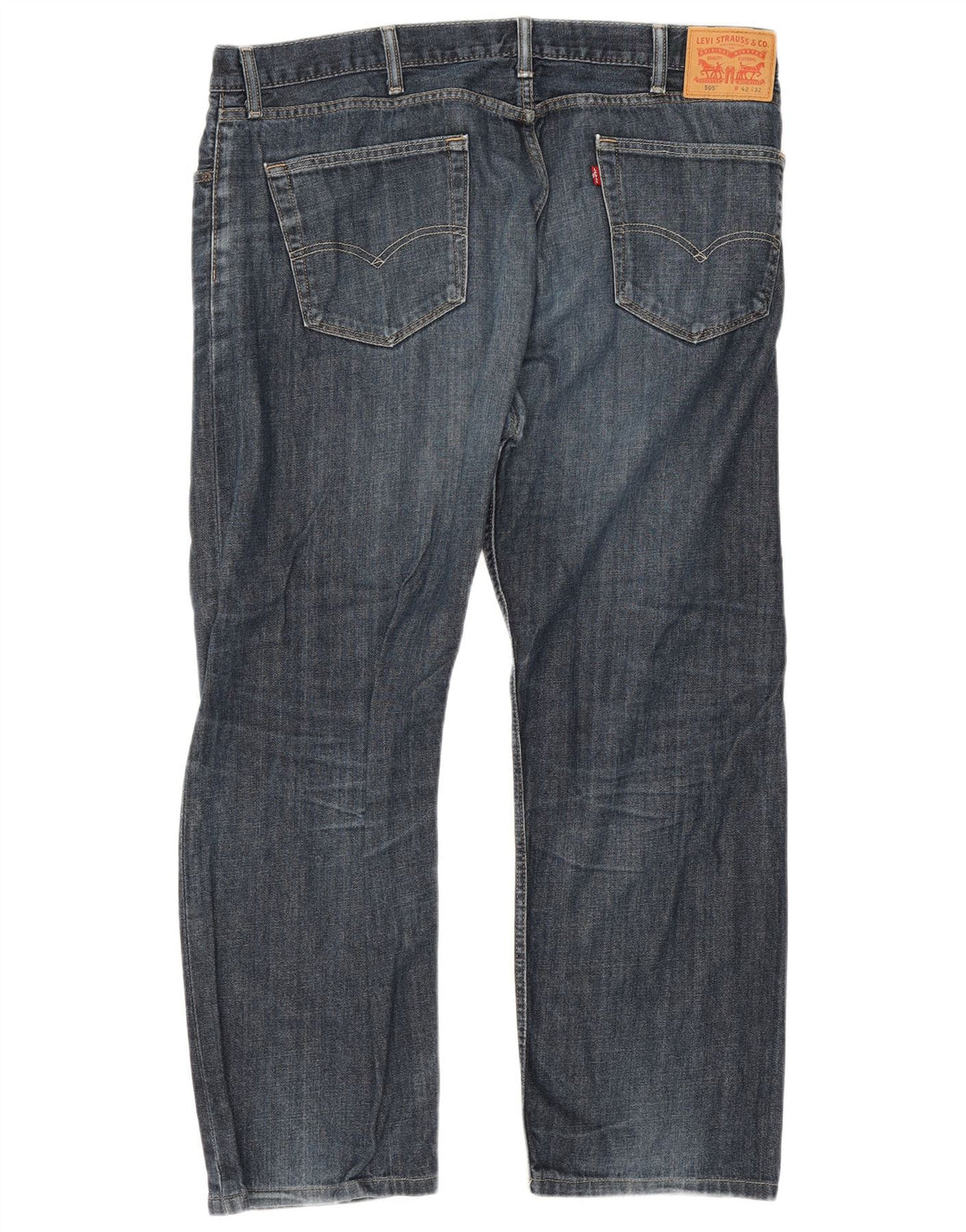 Levi's Jeans rectos 505 para hombre W42 L28 Algodón azul