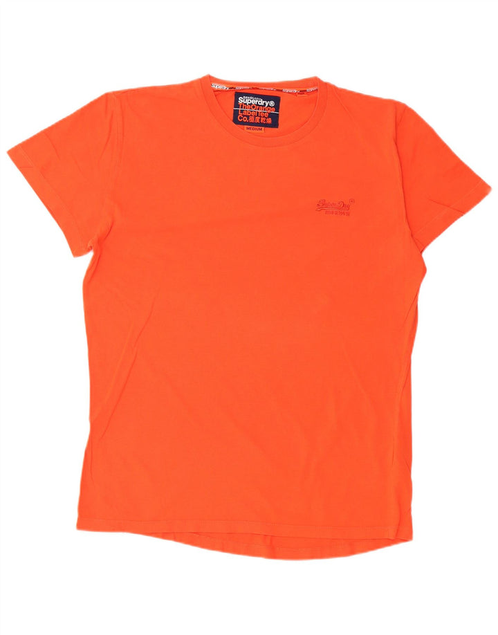 SUPERDRY Camiseta Hombre Top Medium Naranja Algodón