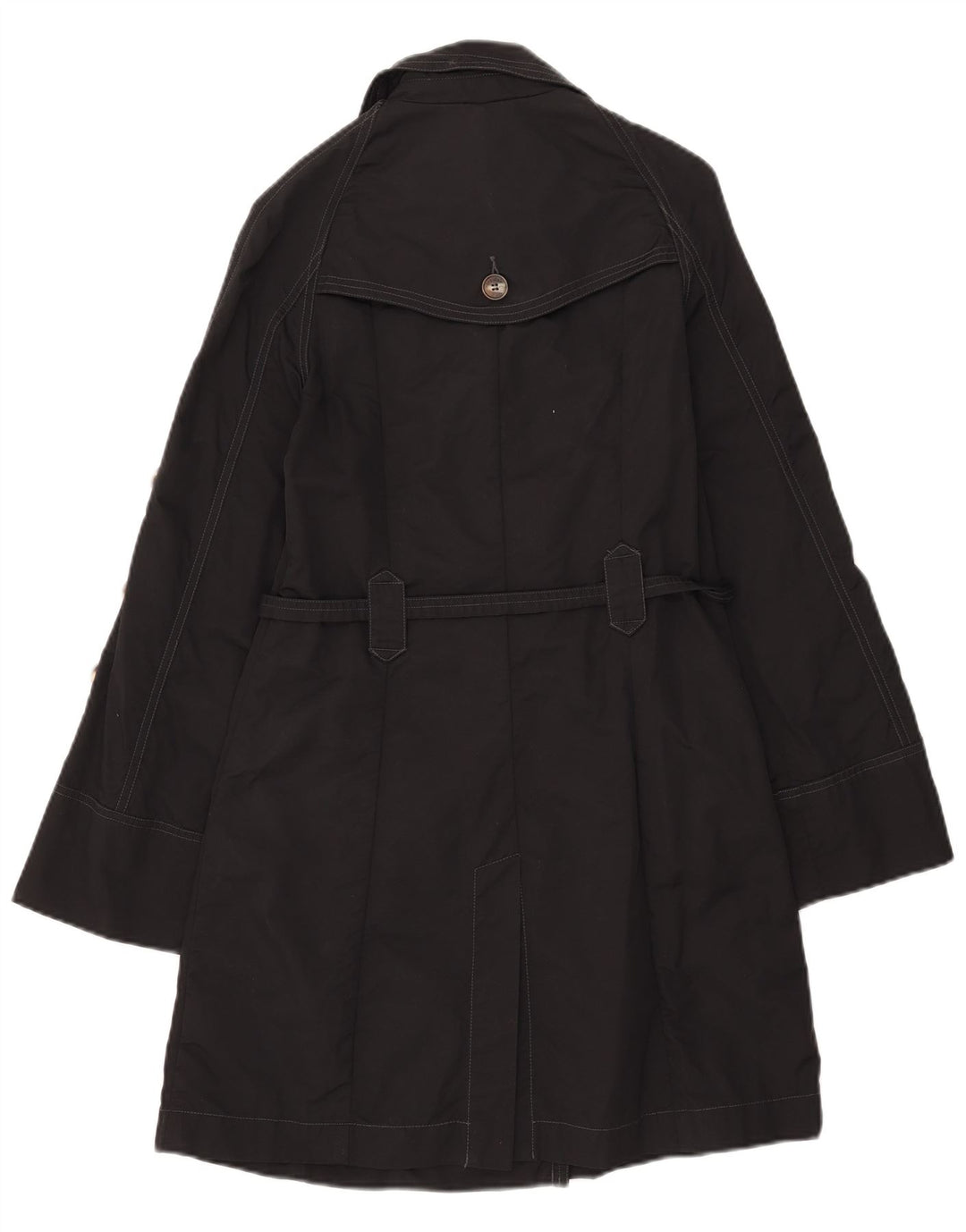PEPE Jeans Gabardina para Mujer UK 10 Small Algodón Negro