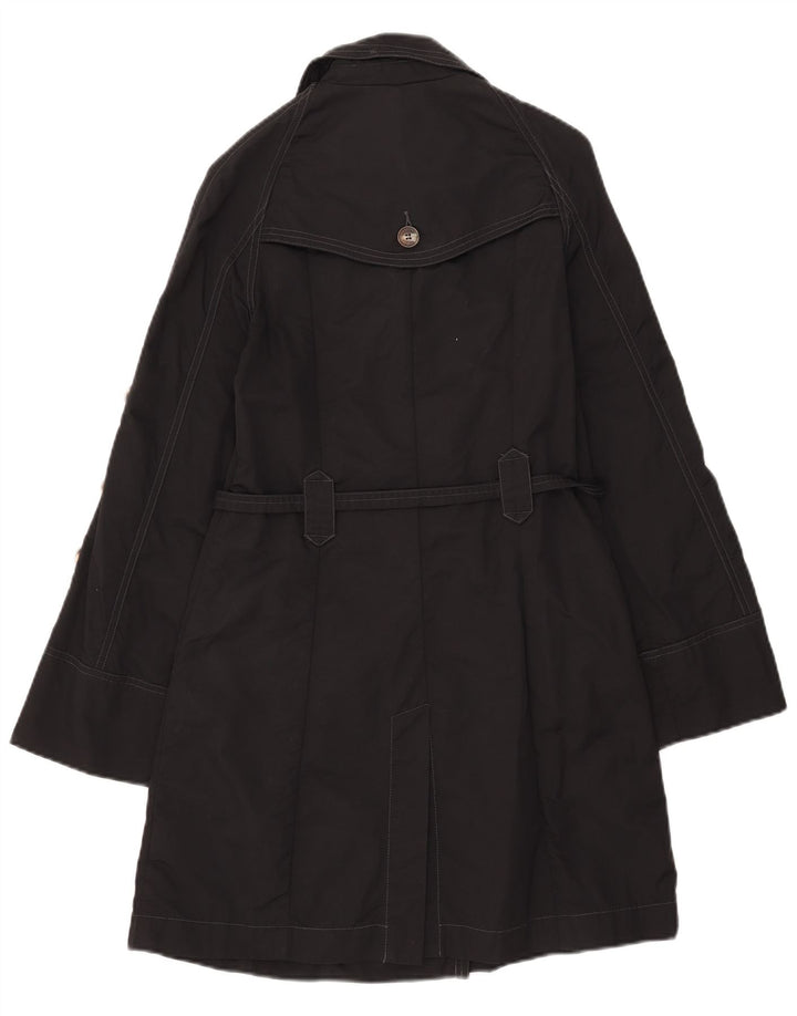 PEPE Jeans Gabardina para Mujer UK 10 Small Algodón Negro