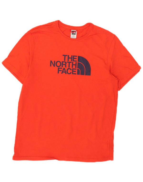 The North Face Camiseta gráfica para hombre Top Medium Red Cotton