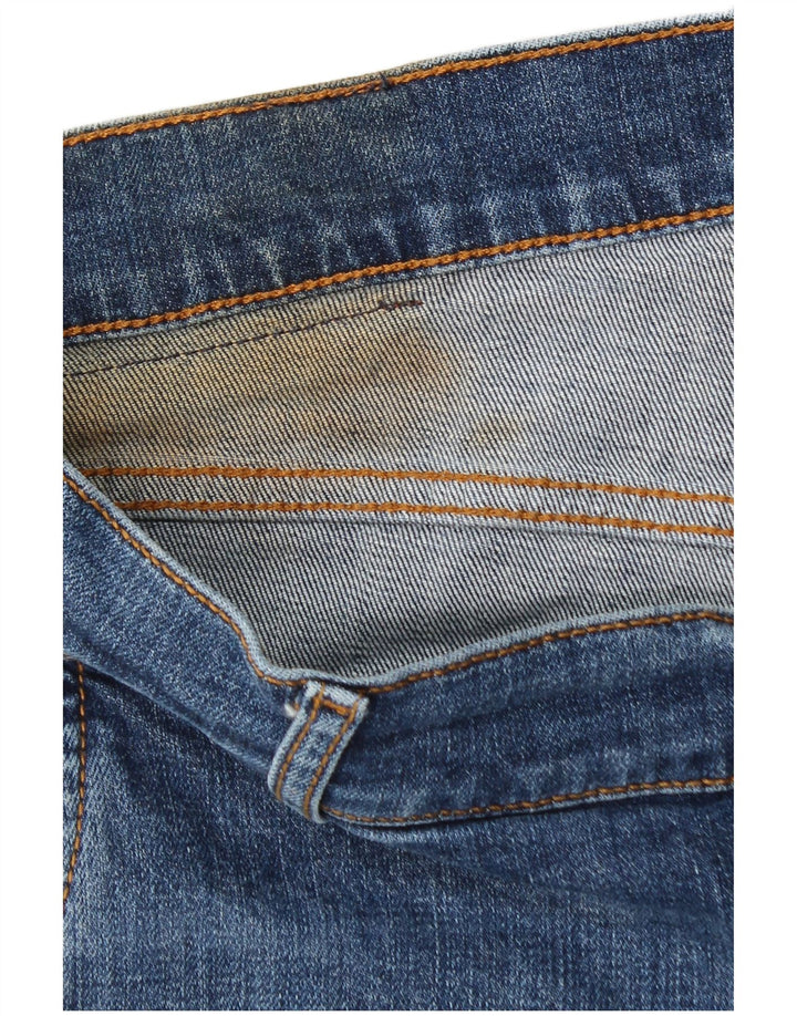 Roy Rogers Pantalones cortos de mezclilla para hombre W34 Algodón azul grande