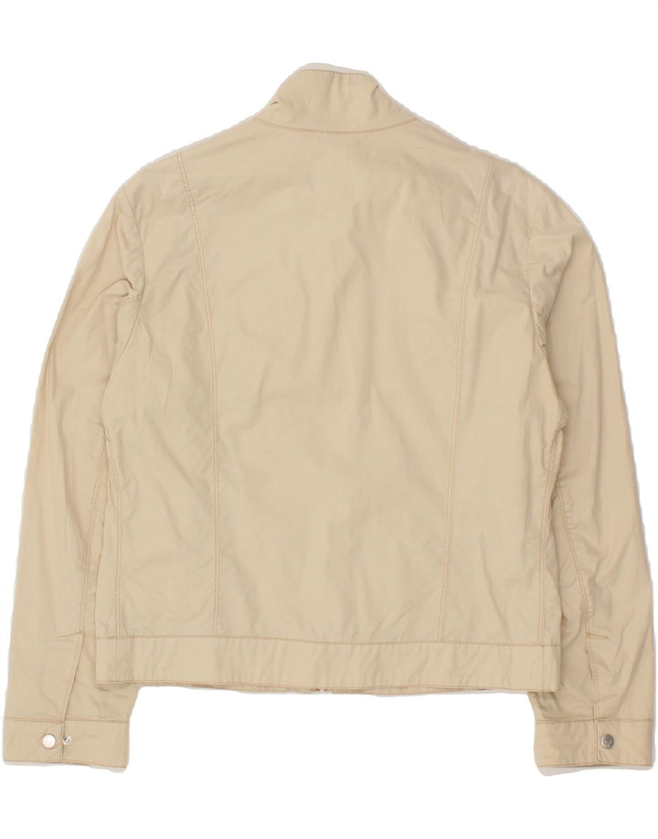 CIESSE PIUMINI Womens Bomber Jacket IT 46 Large Beige Vintage Ciesse Piumini and Second-Hand Ciesse Piumini from Messina Hembry 
