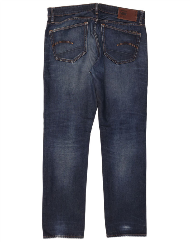 Vaqueros ajustados para hombre G-Star W38 L34 Algodón azul marino