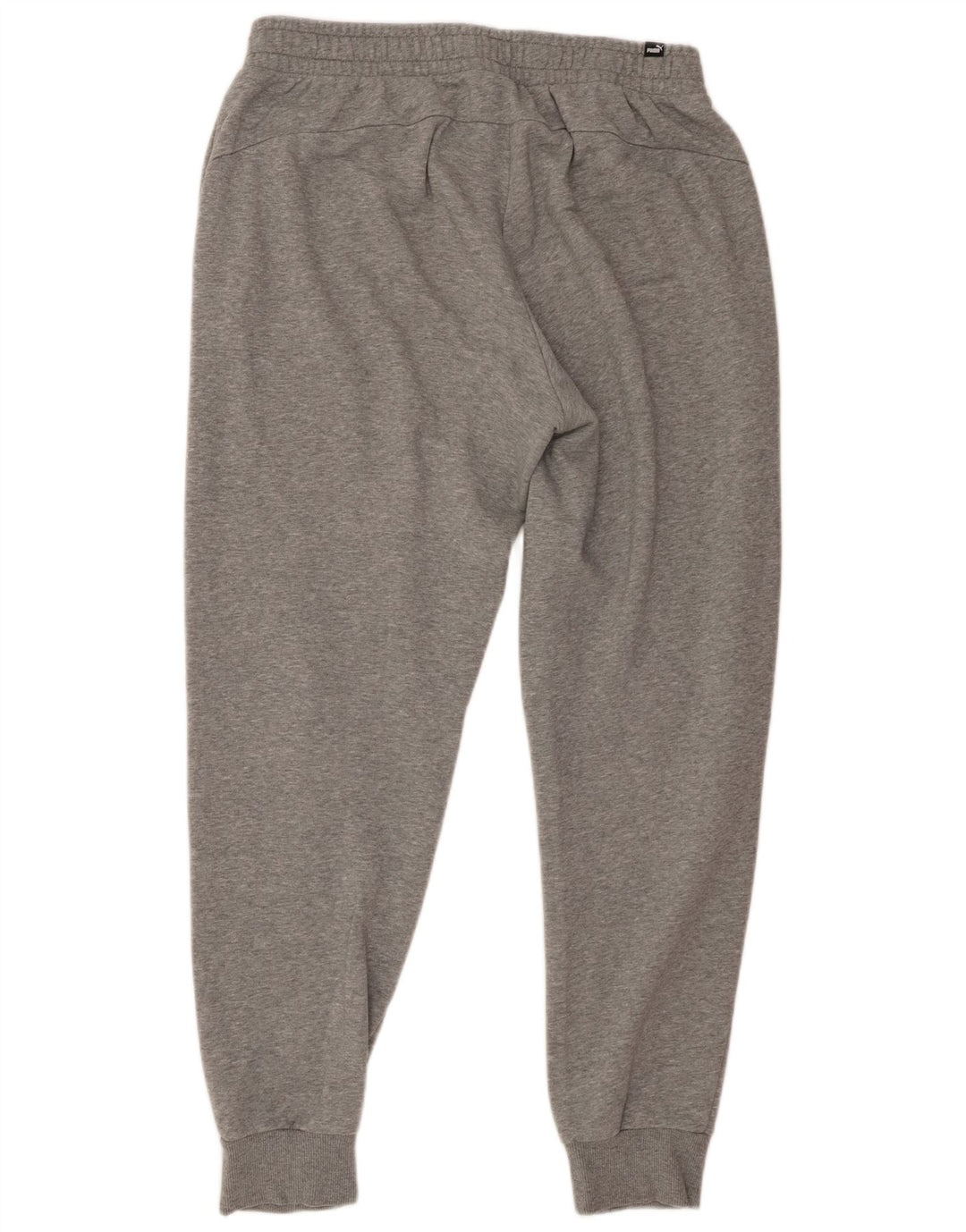 PUMA Pantalones de chándal para hombre Joggers Large Grey Cotton