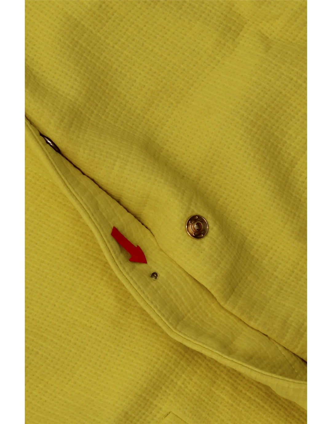 Zara Chaqueta Blazer Mujer UK 44 Algodón Amarillo Mediano