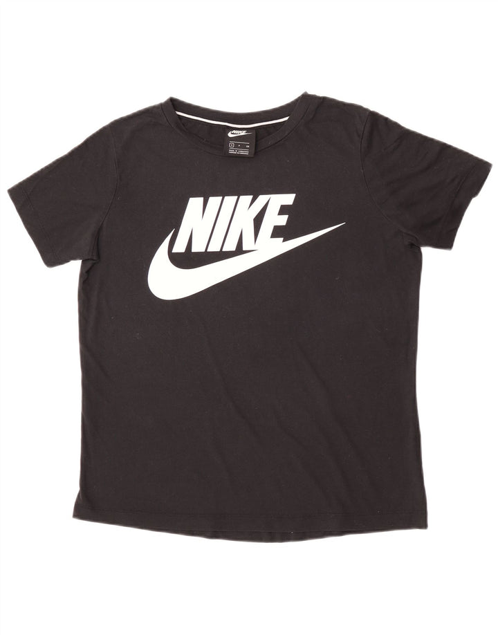 Nike Camiseta gráfica para mujer Top UK 10 Small Black
