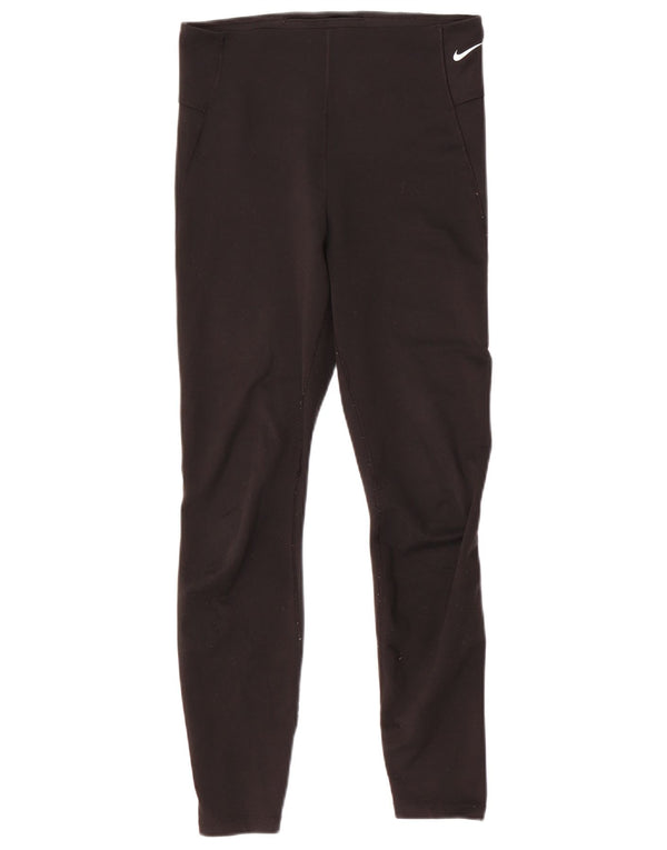 Leggings NIKE Dri Fit para mujer UK 40 Mediano Negro Poliéster