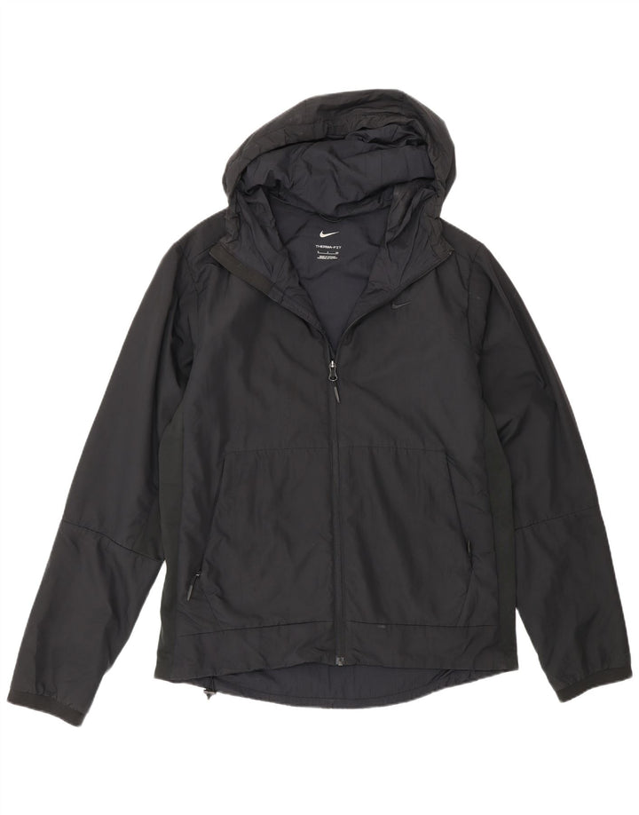 Nike Therma-Fit - Chándal con capucha para hombre, talla pequeña, poliéster negro