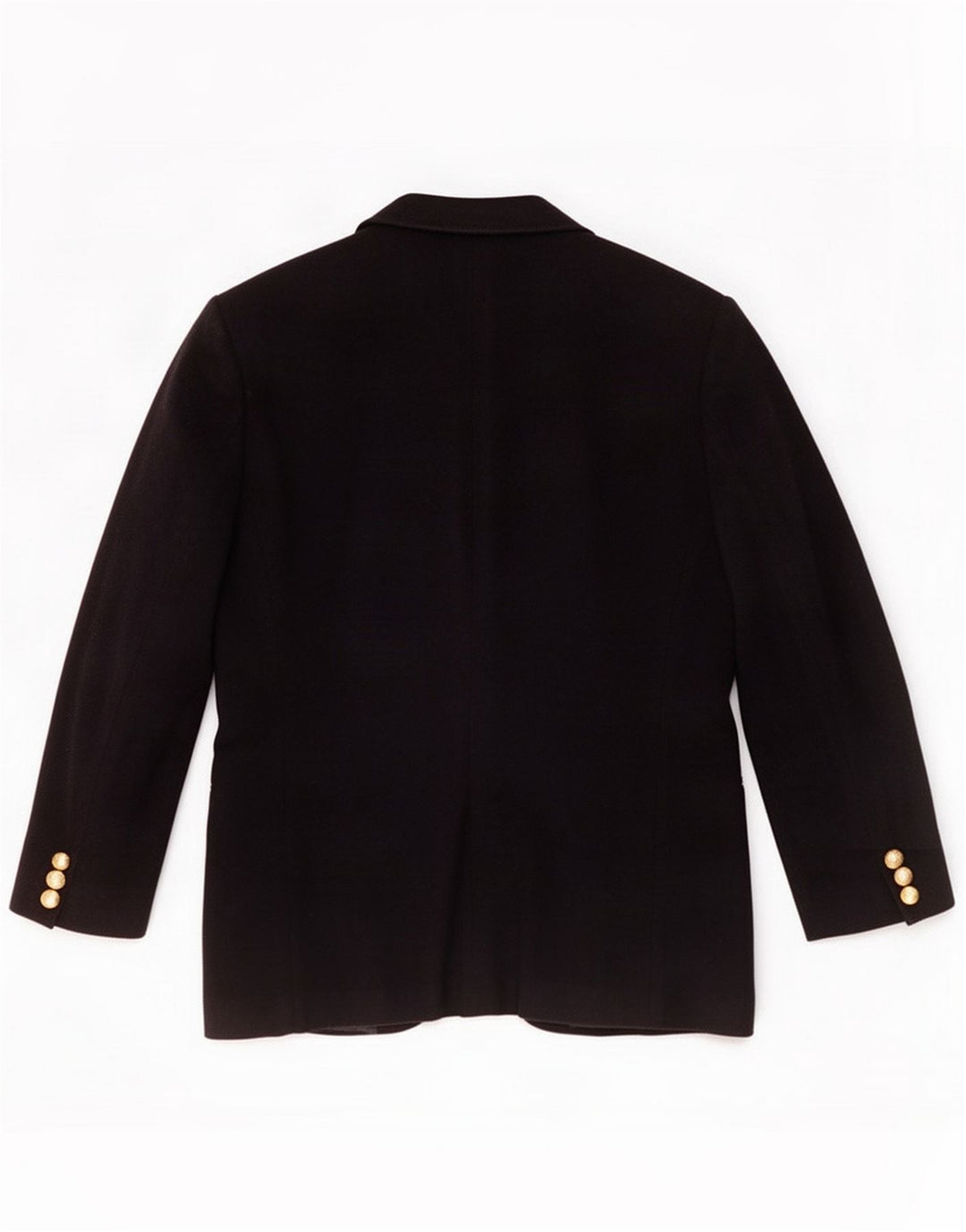 Chaqueta tipo blazer de 3 botones para mujer Burberry IT 46 Large Azul marino