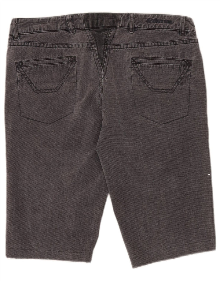 JECKERSON Pantalones cortos chinos para hombre W29 Algodón negro mediano