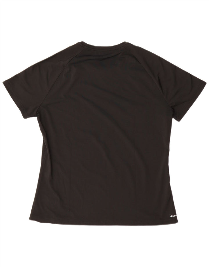 ADIDAS Mujer Climalite Camiseta Top ES 20/22 XL Negro Poliéster