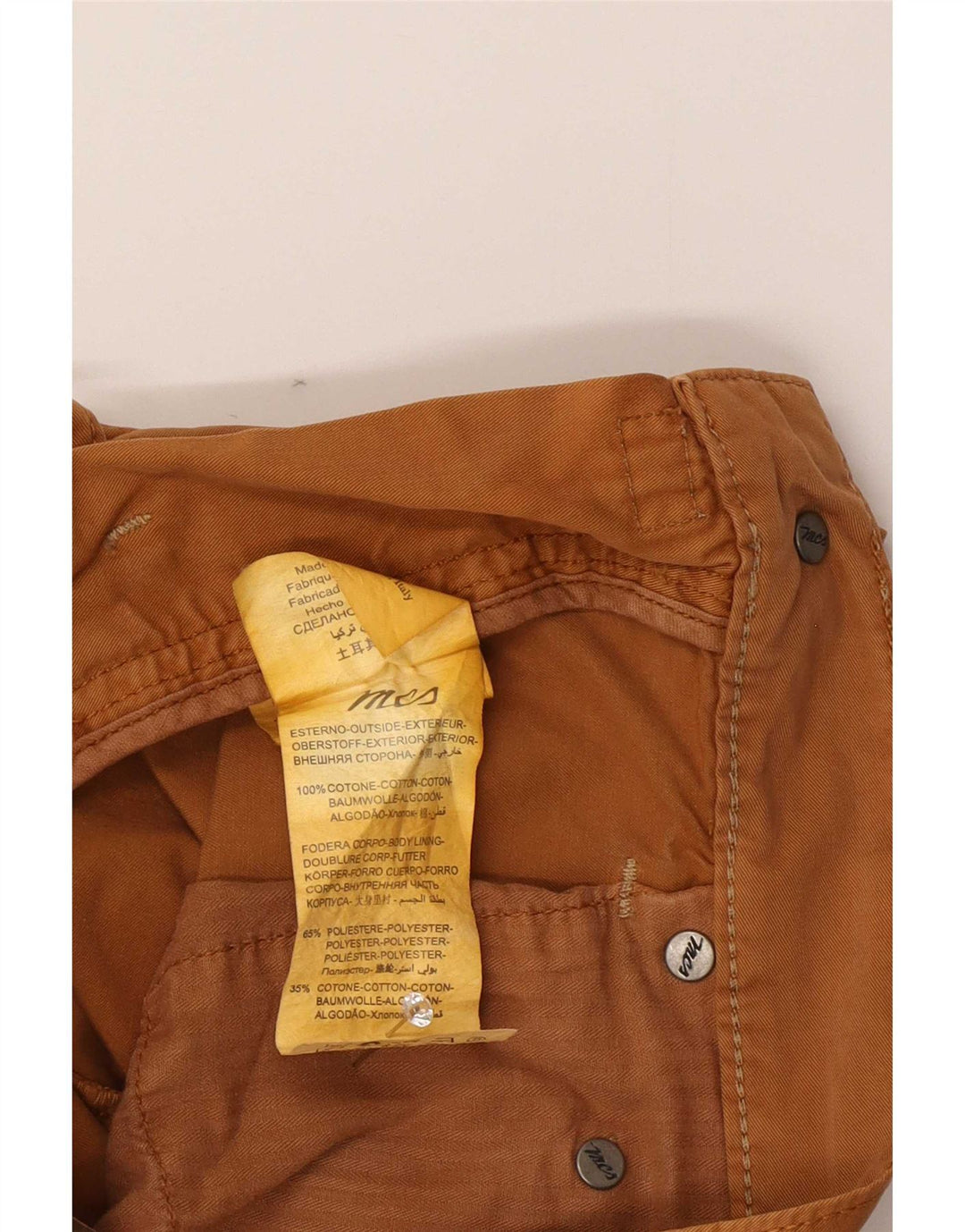 Marlboro Classics Pantalones casuales rectos regulares para hombre W30 L34 Marrón