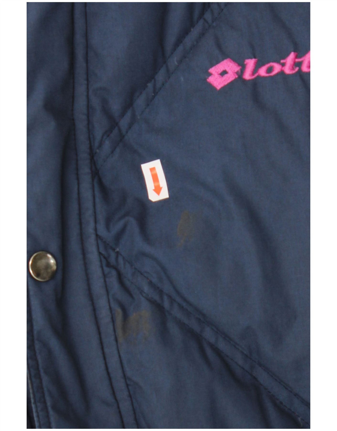Lotto Chaqueta Acolchada Reversible para Hombre UK 36 Small Poliéster Azul Marino