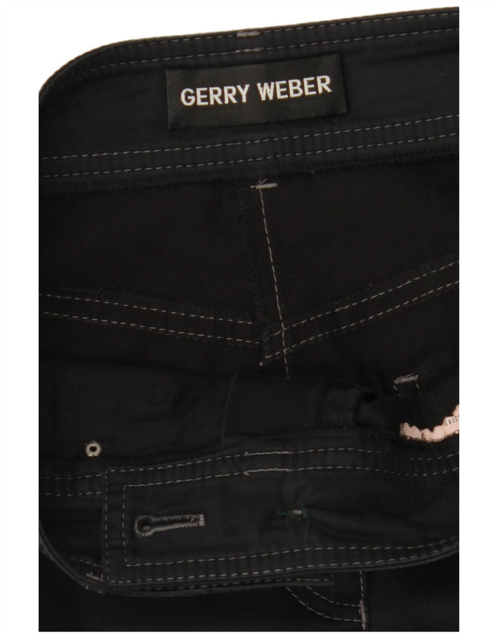 GERRY WEBER Pantalones cortos rectos para mujer W30 L23 Negro