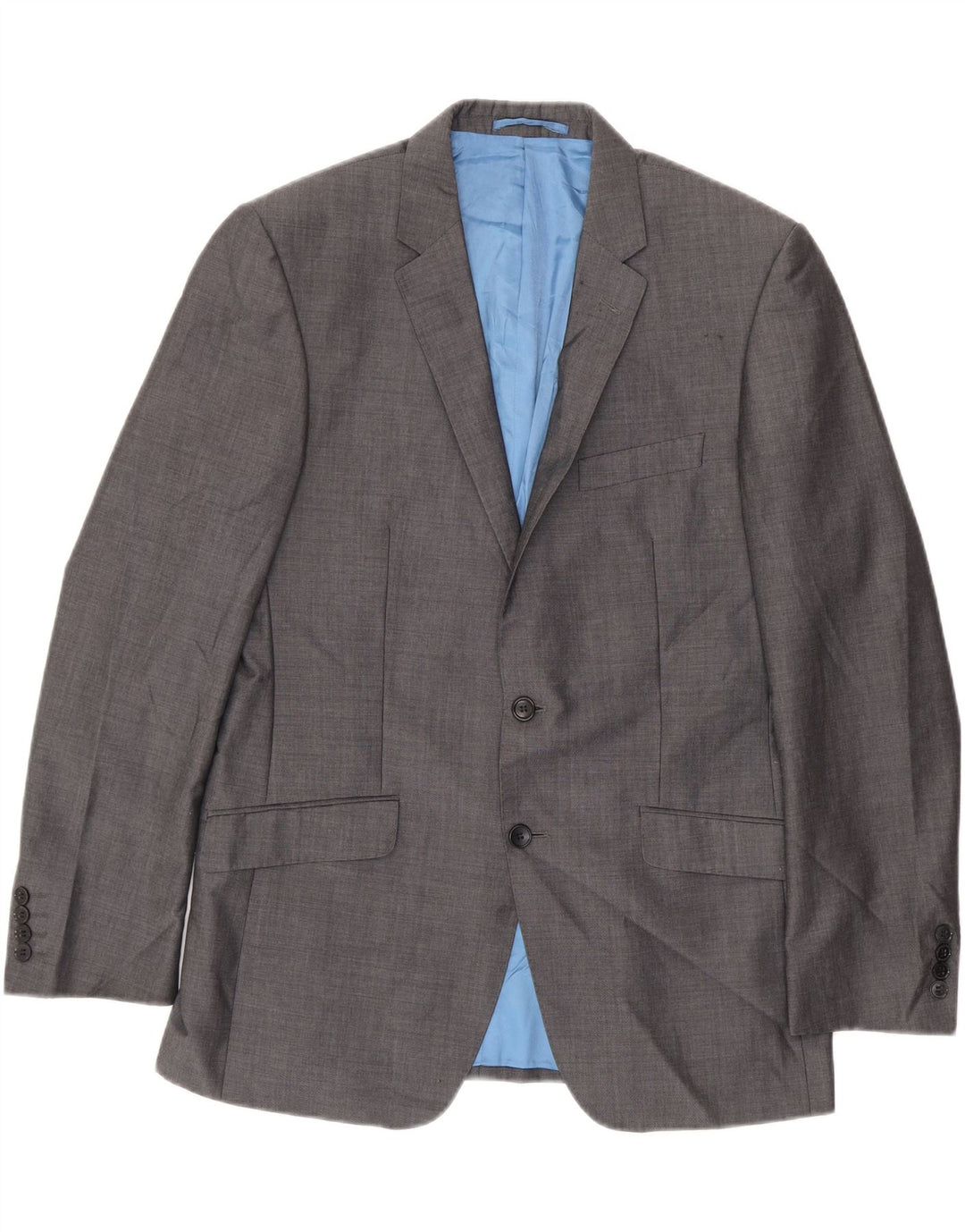 MARKS & SPENCER Chaqueta tipo blazer con 2 botones y autógrafo para hombre UK 40 Gris medio