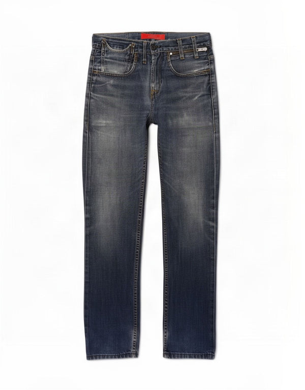 Levi's Jeans rectos 504 para hombre W29 L34 Algodón azul
