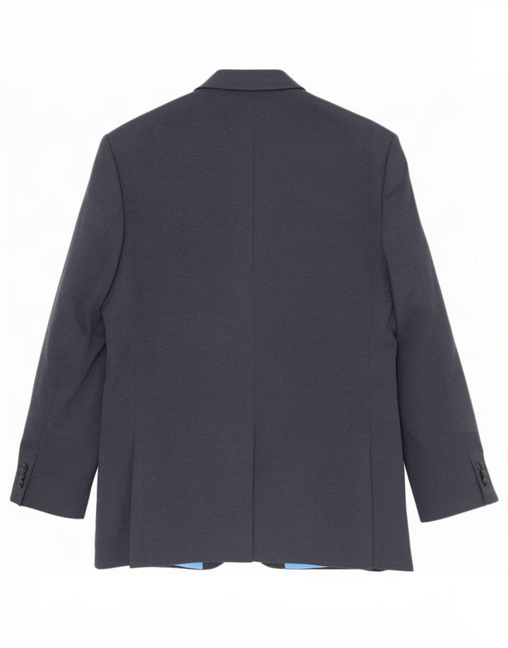 Marks & Spencer Chaqueta tipo blazer entallada con 2 botones para hombre UK 42 Large Azul marino