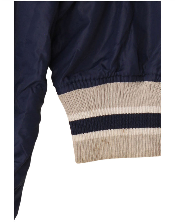 RUSSELL ATHLETIC Chaqueta anorak para hombre UK 36 Small Azul marino Colorblock