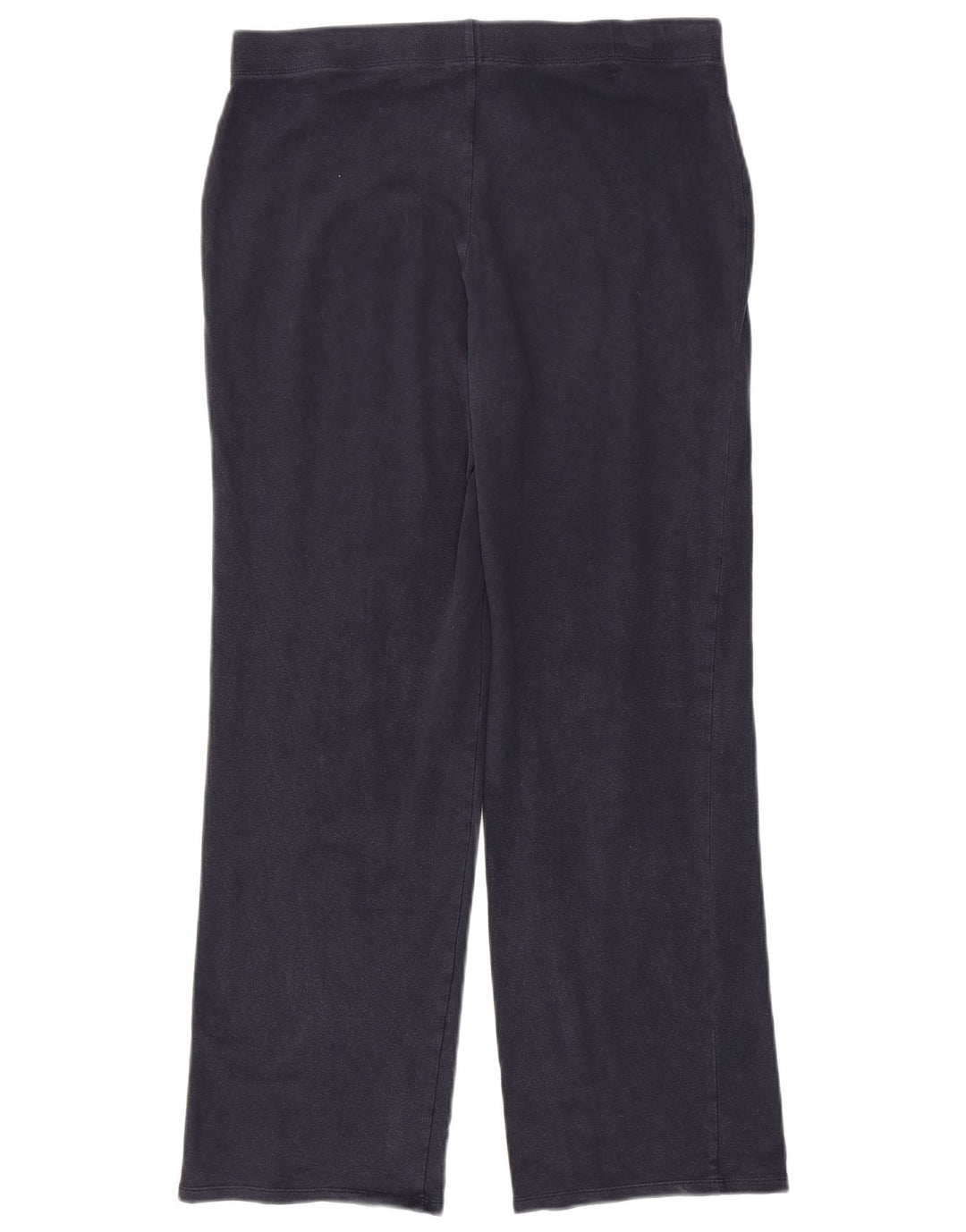 MARKS & SPENCER Pantalones de chándal para mujer UK 44 Grande Azul marino Algodón