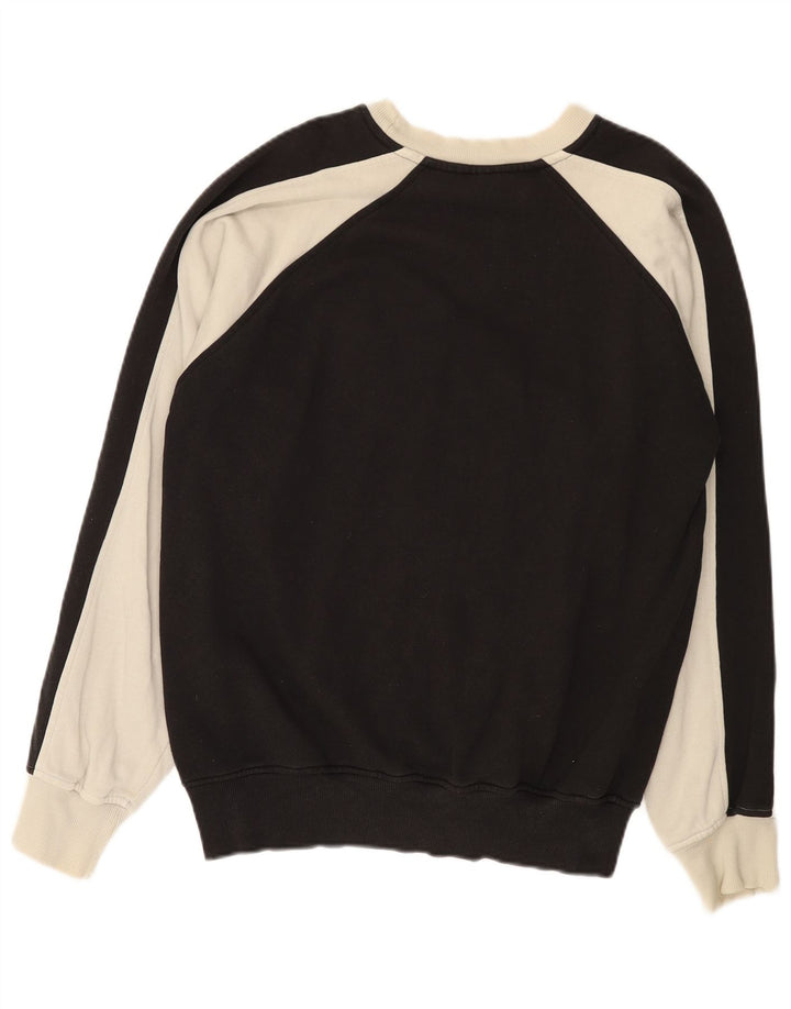 Puma Hombre Sudadera Gráfica Jumper Small Black Colorblock