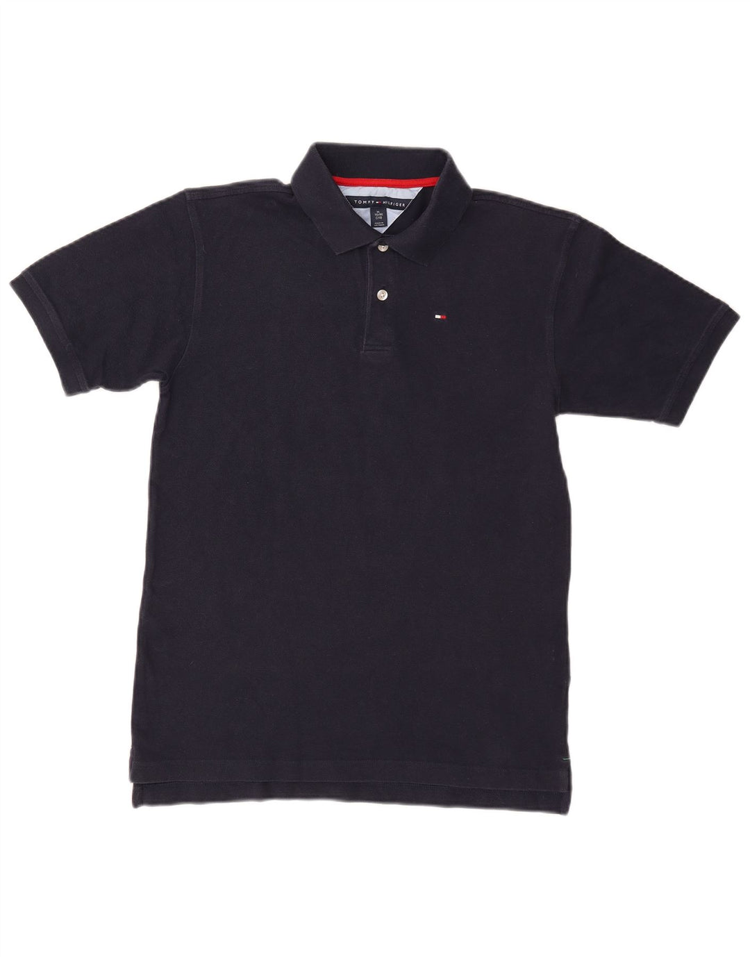 TOMMY HILFIGER Polo para niño 15-16 años XL Azul Marino Algodón