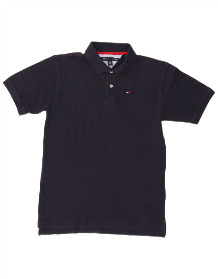 TOMMY HILFIGER Polo para niño 15-16 años XL Azul Marino Algodón