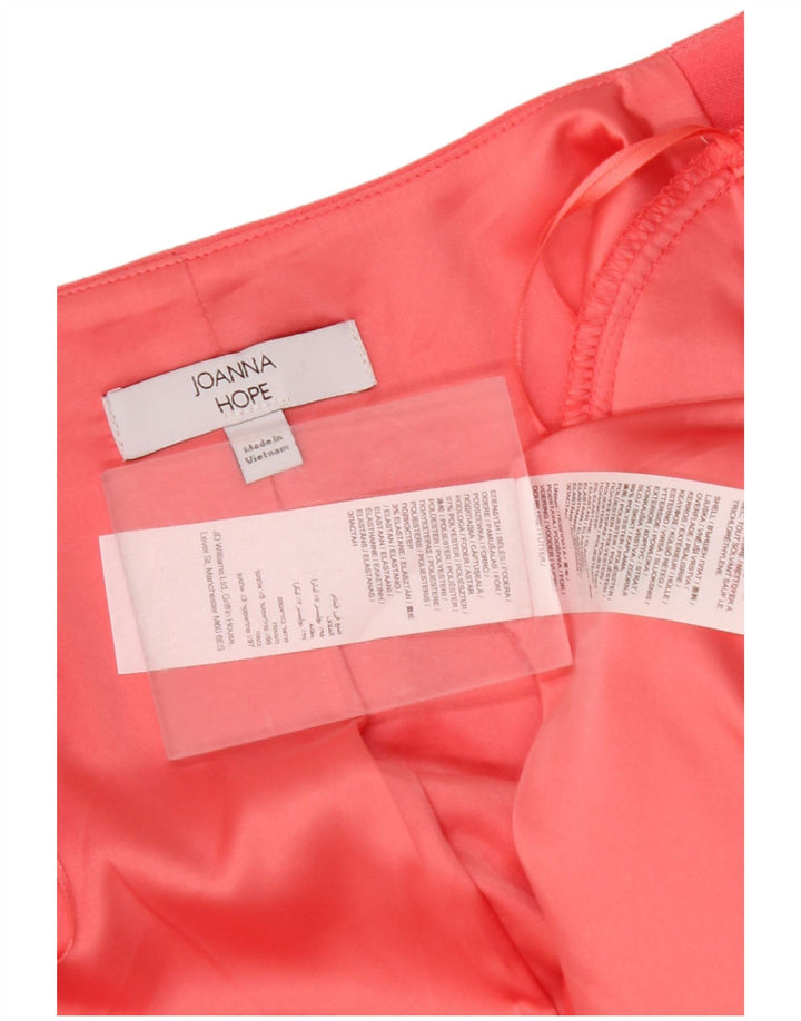 JOANNA HOPE Chaqueta tipo blazer abierta de manga 3/4 para mujer UK 44 Medium Red