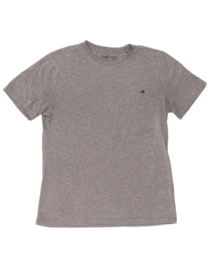CALVIN KLEIN Camiseta para hombre Top Small Gris Poliéster