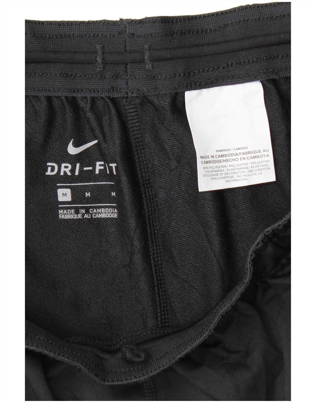 Pantalón De Chándal Nike Dri Fit Para Hombre Poliéster Negro Mediano