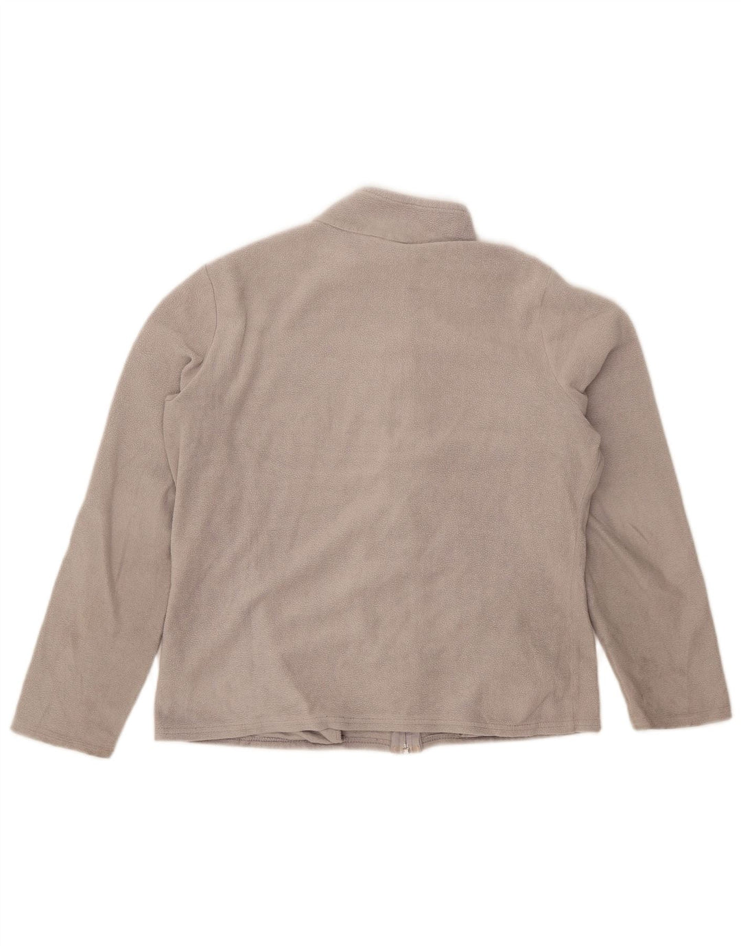 Marks & Spencer Chaqueta polar para mujer UK 46 Poliéster gris grande