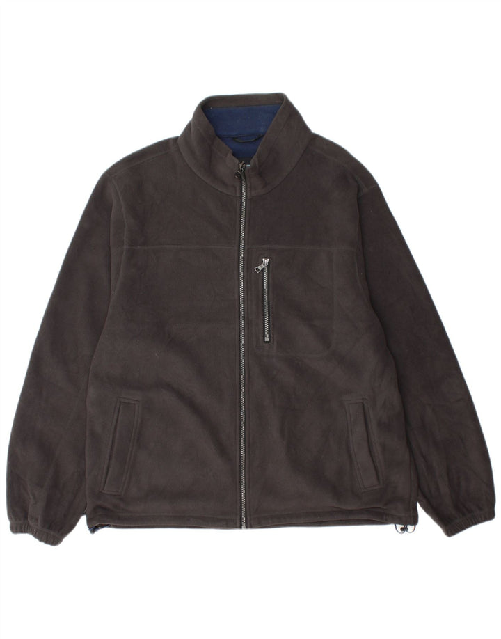 Marks & Spencer Chaqueta polar para hombre UK 42 XL Poliéster azul marino