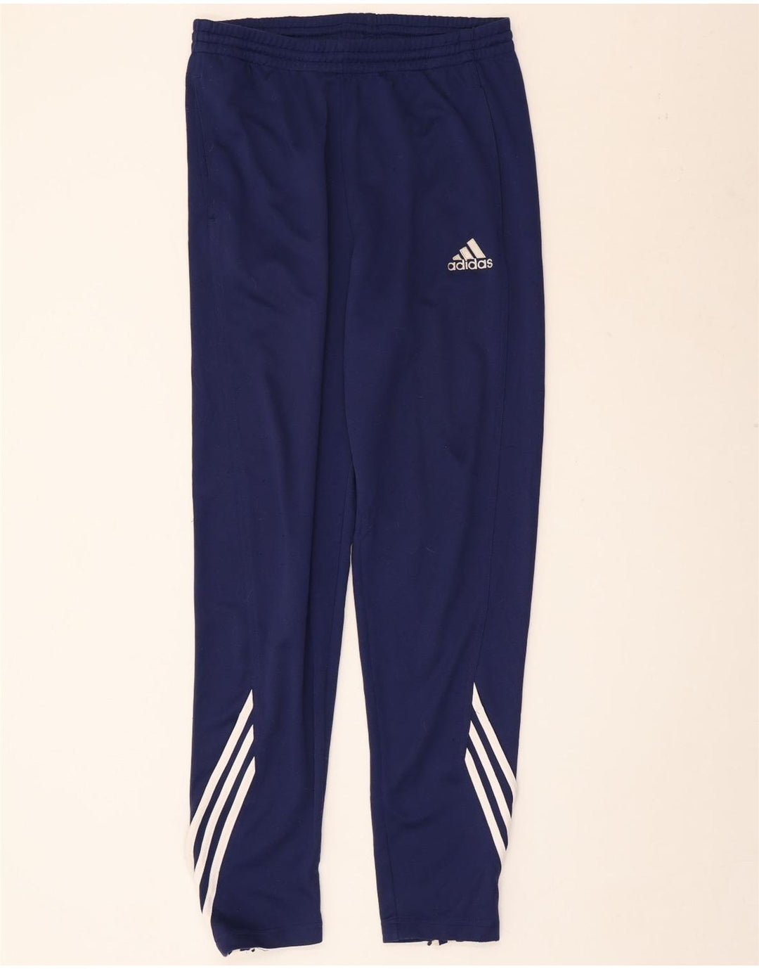 Adidas Pantalones de Chándal para Hombre UK 40/42 Medium Azul Marino Poliéster