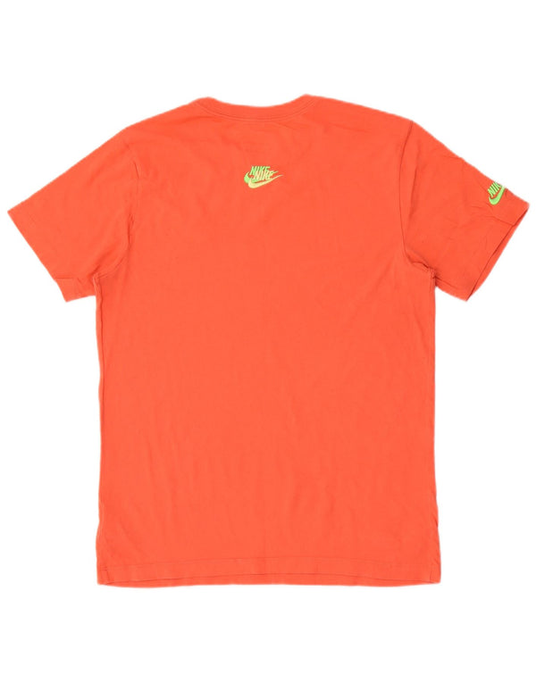 Nike Camiseta gráfica para hombre Top Small Pink Cotton Sports