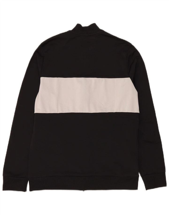 Adidas - Chaqueta de chándal para niño, 15-16 años, color negro, poliéster