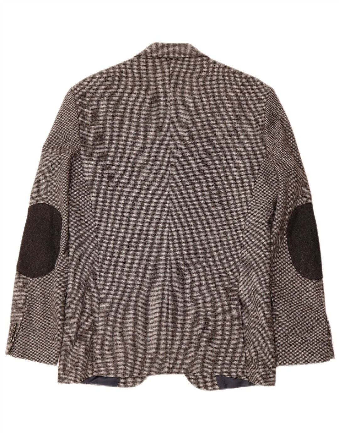 TOMMY HILFIGER Chaqueta tipo blazer a medida para hombre IT 48 Pata de gallo gris medio