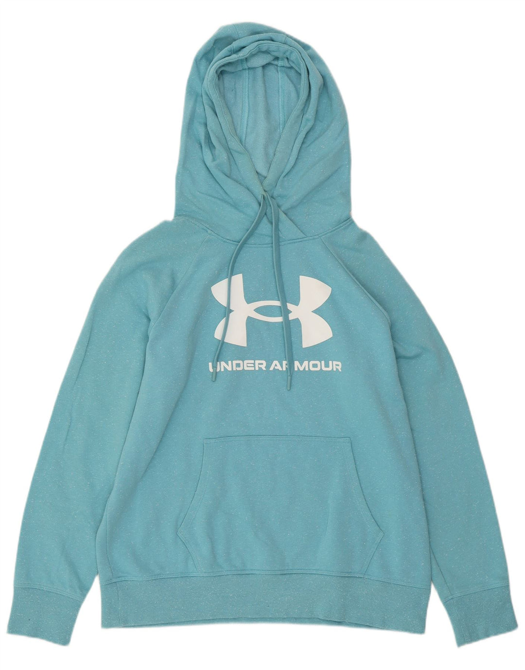 UNDER ARMOUR Jersey con capucha extragrande para mujer Reino Unido 14 Medio azul moteado
