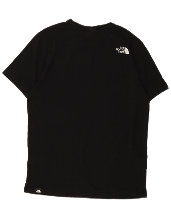 The North Face Camiseta gráfica para hombre Top Medium Black Cotton