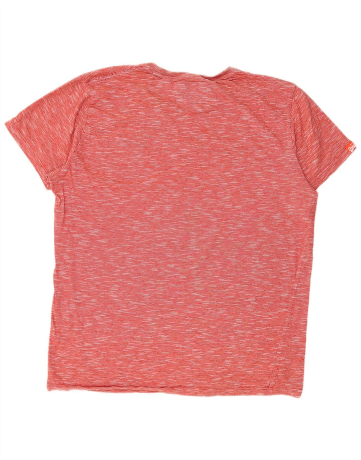Superdry Camiseta para Hombre Top XL Rojo Moteado