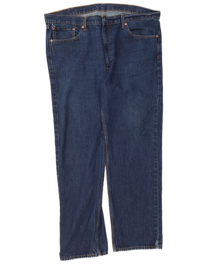 Levi's Jeans rectos 505 para hombre W40 L30 Algodón azul marino
